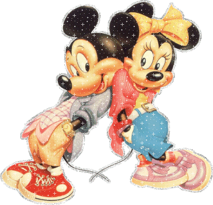 Mickey Mouse And Minnie Mouse