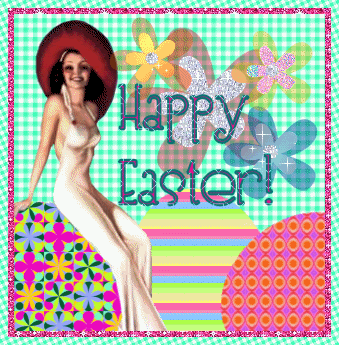 Easter girl with cap