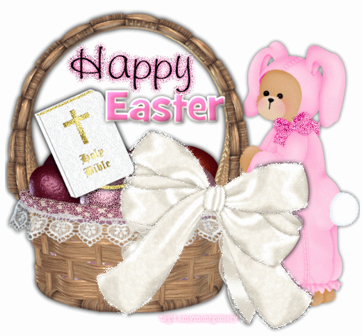 Happy easter day with beautiful graphic