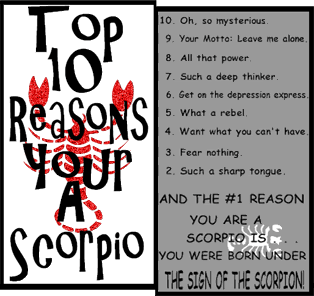 10 Reason -Scorpio