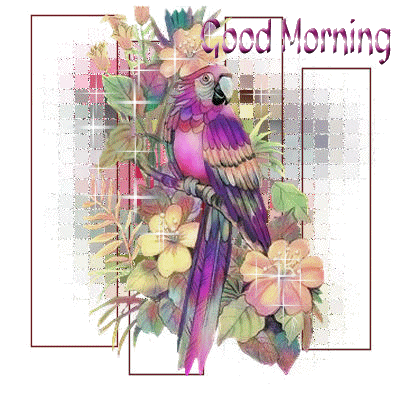 Colorful Good Morning Graphic.