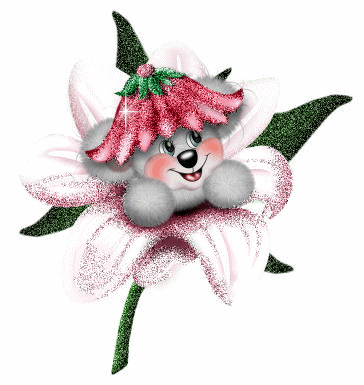 Bear In Sparkling Flower