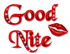 Good Night Red Lips Graphic