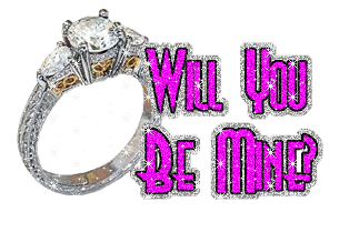 Will You Be Mine Ring Glitter-DG123348