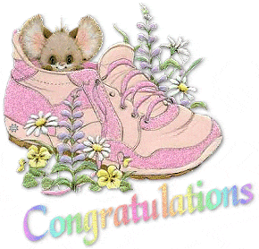 Congratulations Glitter - Picture