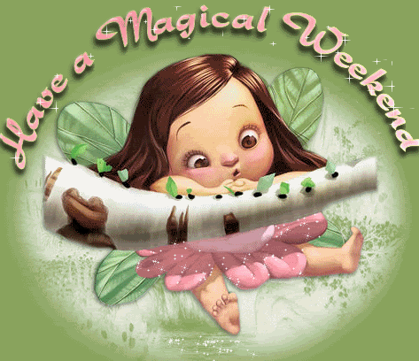 Cute Lil Fairy Wishing Magical Weekend