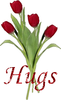 Hugs Glitter With Roses