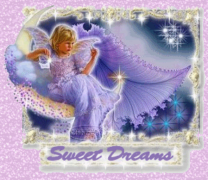 Sweet Dreams Little Angel Glitter