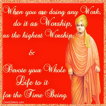 When You Are Doing Any Work Do It As Worship